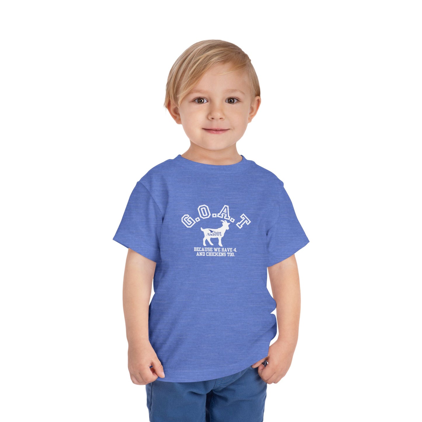 Saint Andrew's - The GOAT School tee (Toddler)
