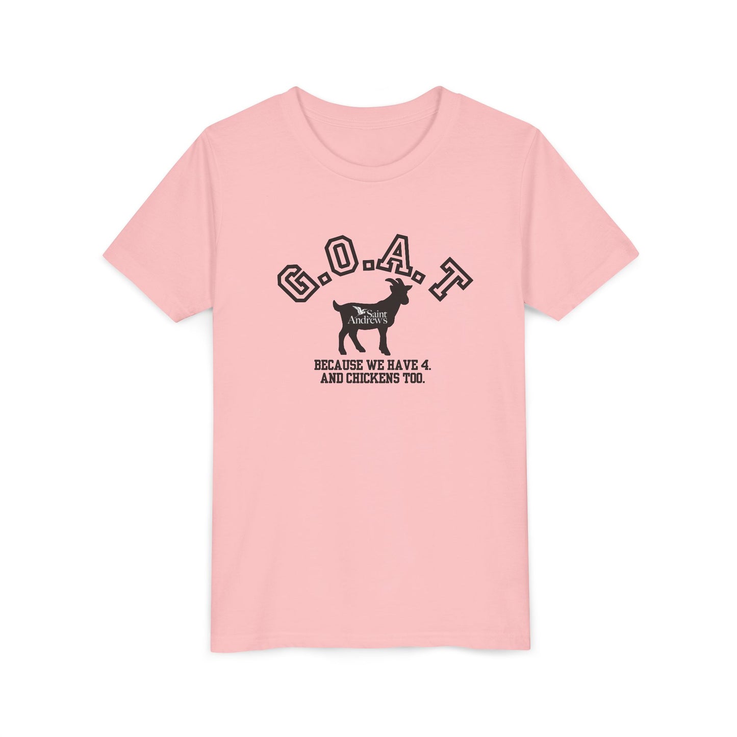 Saint Andrew's - The GOAT School (Youth) Tee (3 colors)