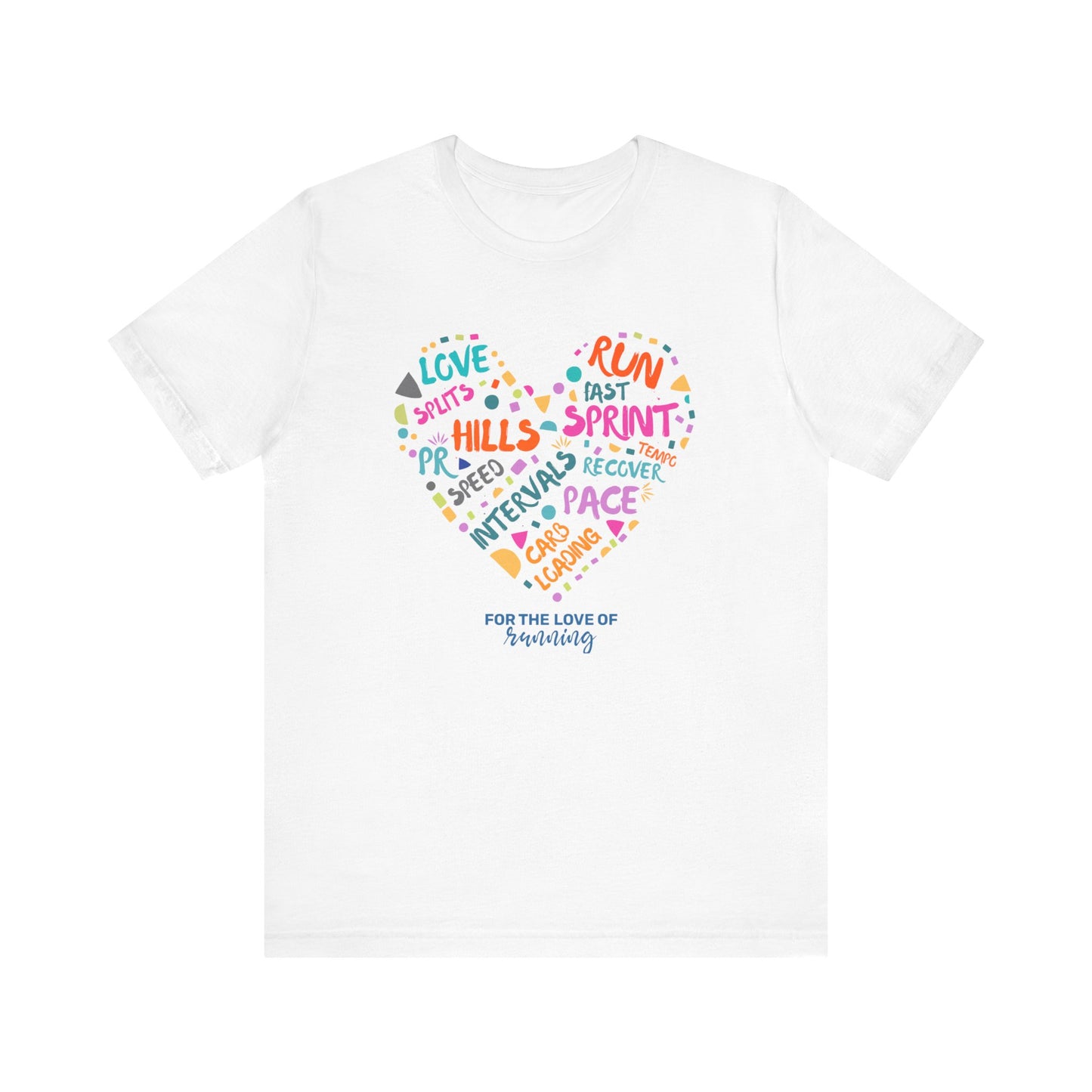 My Running Heart - (Unisex) Short Sleeve Tee