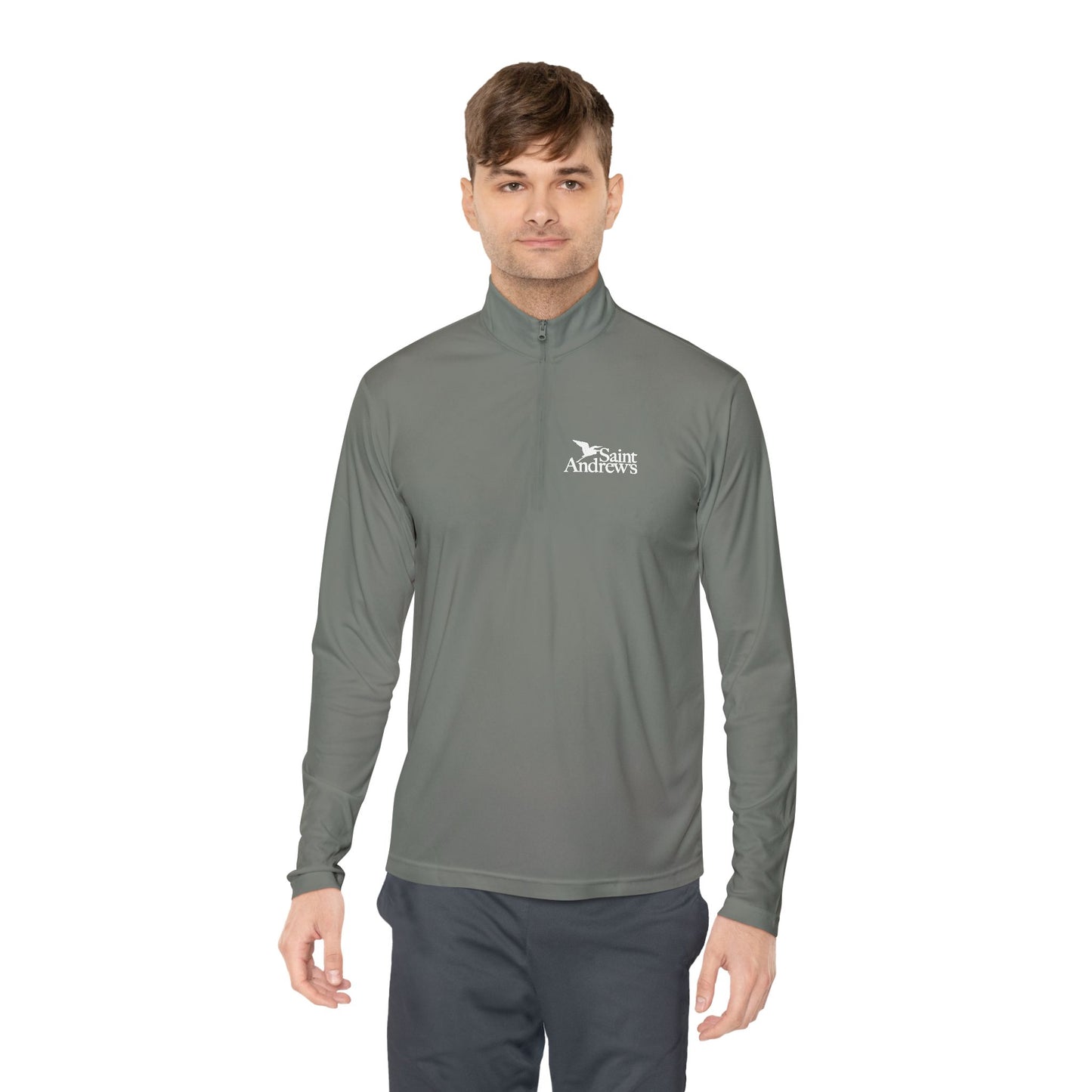 Saint Andrew's - Adult (Unisex) Quarter-Zip Pullover ()