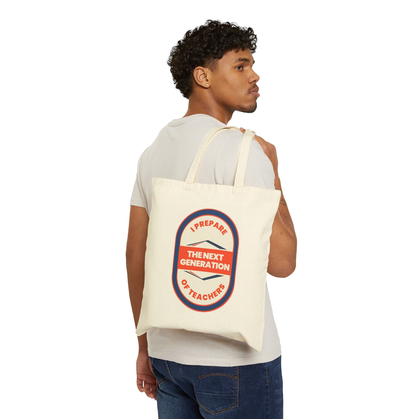 AACTE - Cotton Canvas "Next Gen of Teachers" Tote Bag