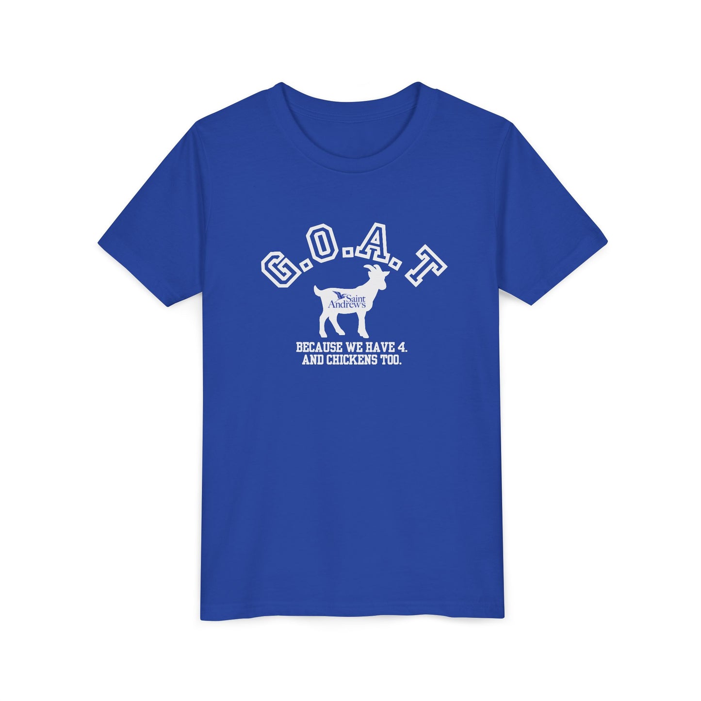 Saint Andrew's - The GOAT School (Youth) Tee (3 colors)