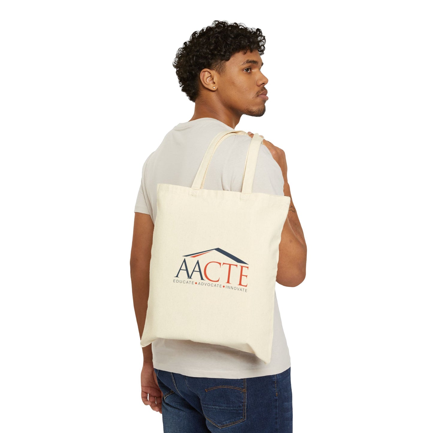 AACTE - Cotton Canvas "Next Gen of Teachers" Tote Bag