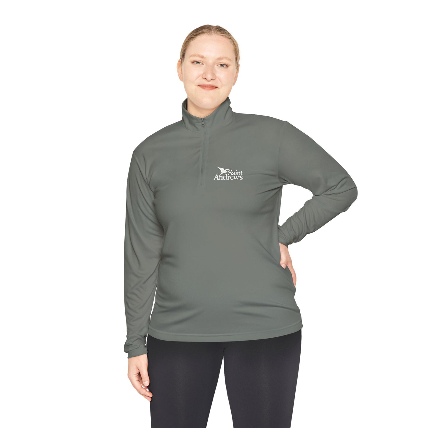 Saint Andrew's - Adult (Unisex) Quarter-Zip Pullover ()