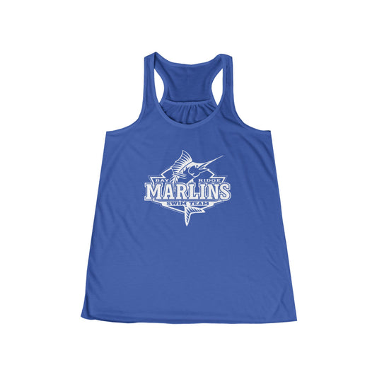Marlins - Women's Flowy Racerback Tank (2 colors)