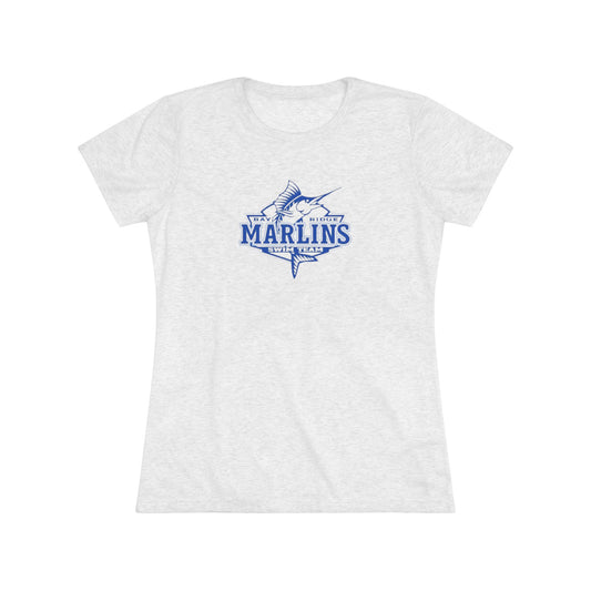 Marlins - Women's Triblend Tee