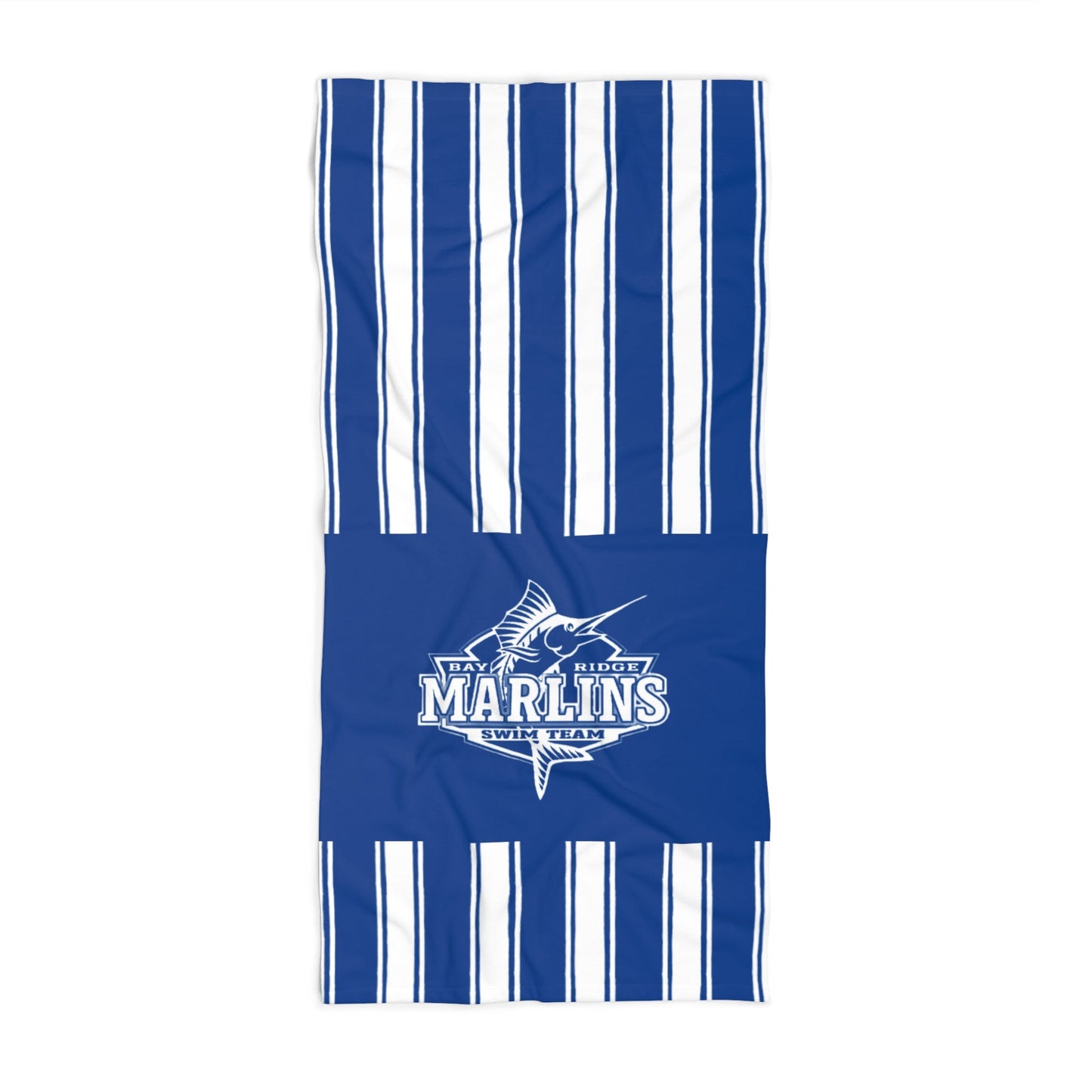 Marlins - Striped Beach Towel