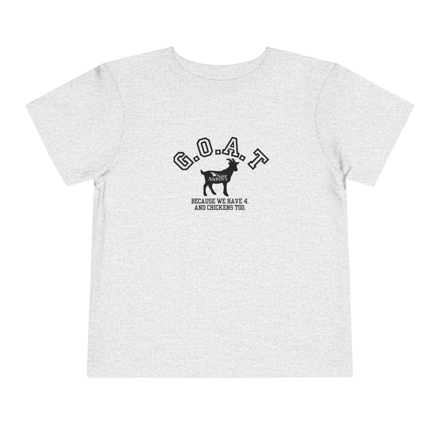 Saint Andrew's - The GOAT School tee (Toddler)