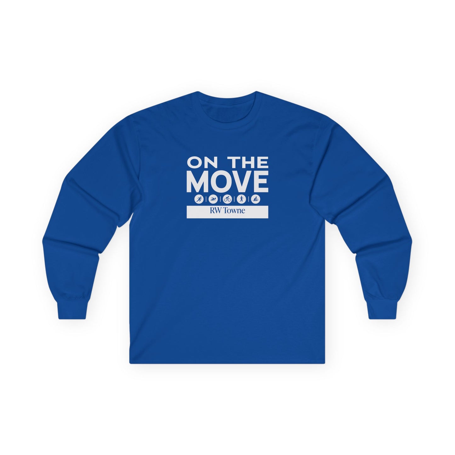 On The Move - Long Sleeve Cotton Tee (4 colors)
