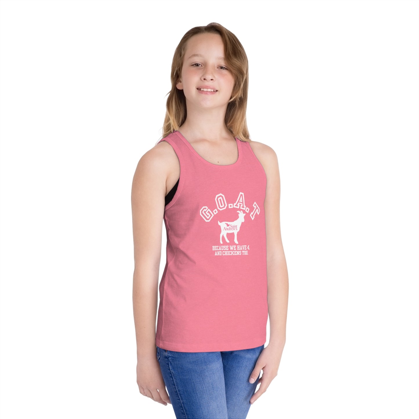 Saint Andrew's - Kid's GOAT Tank Top (2 colors)