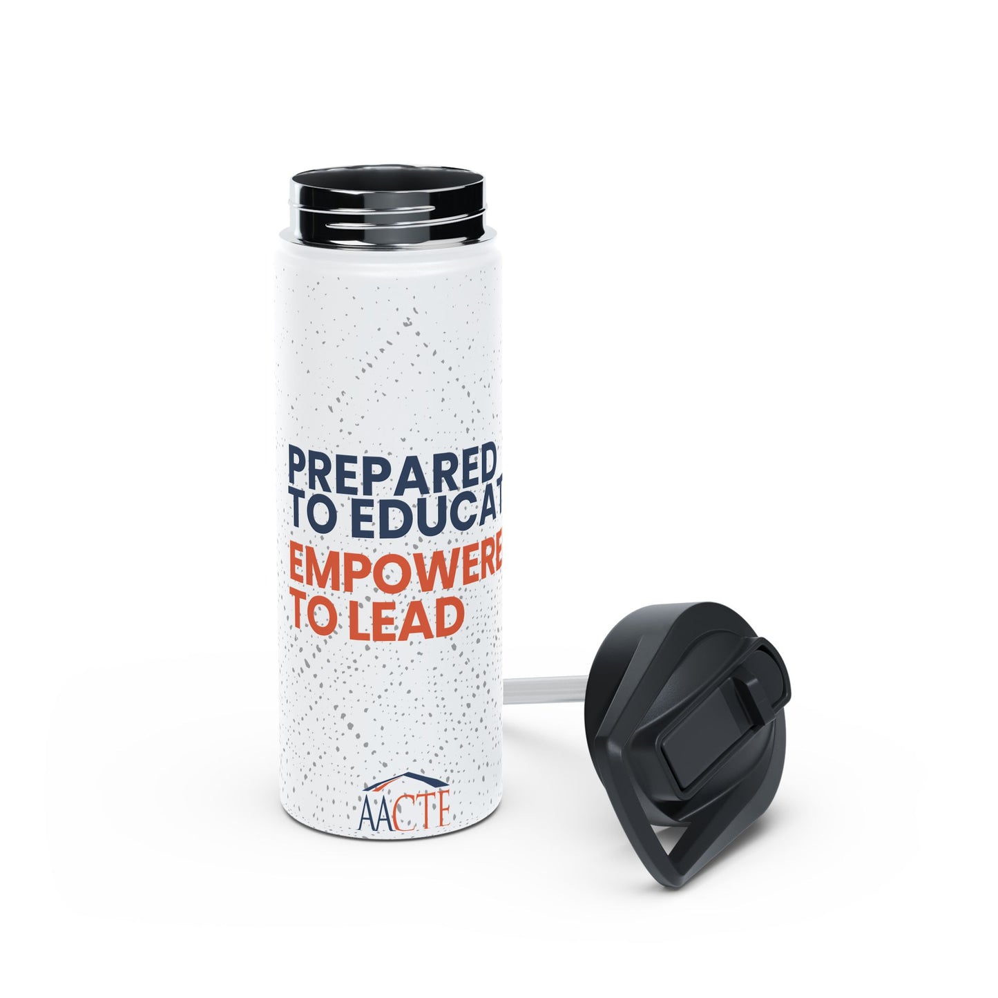 AACTE - Prepared to Educate Stainless Steel Water Bottle