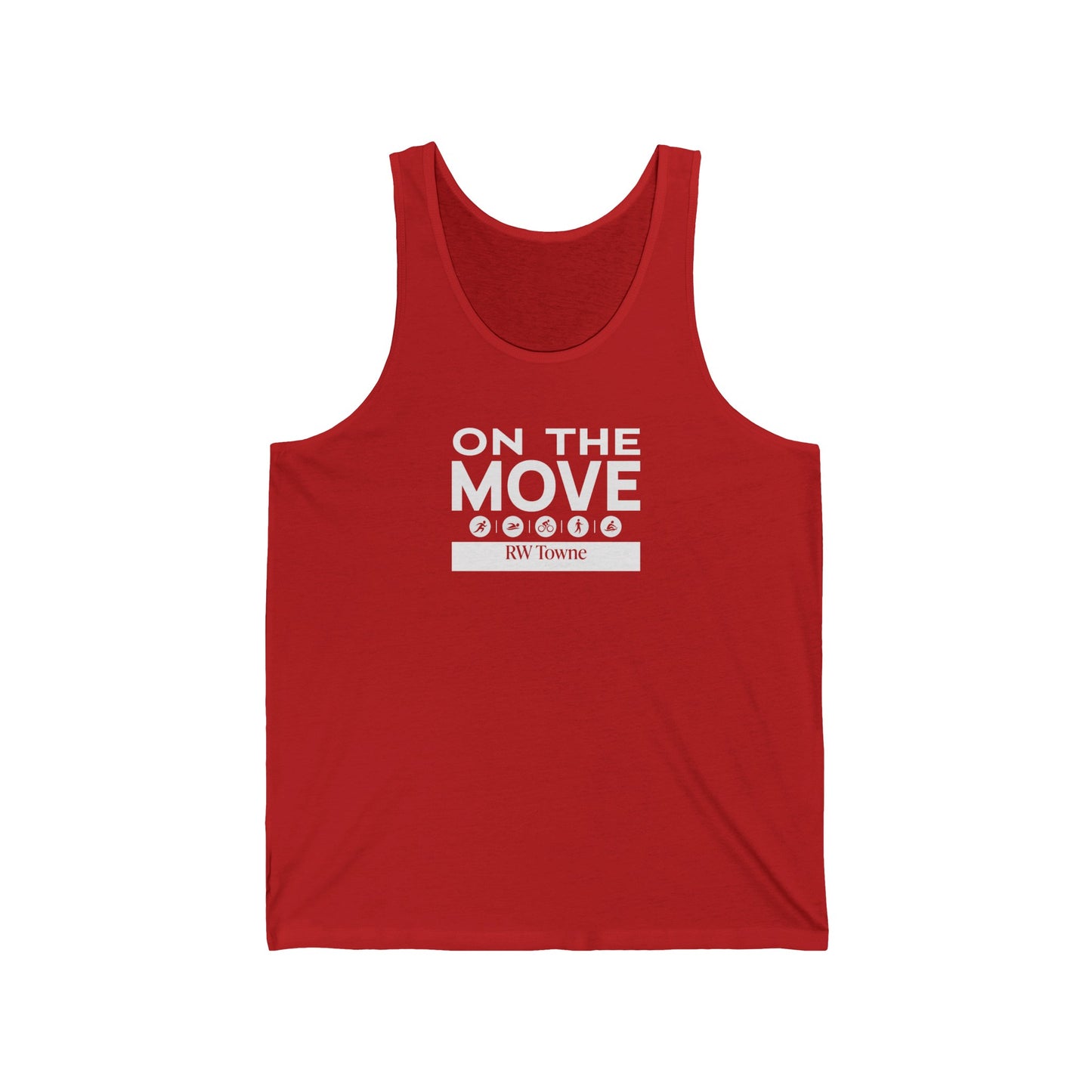 On The Move - Unisex Jersey Tank