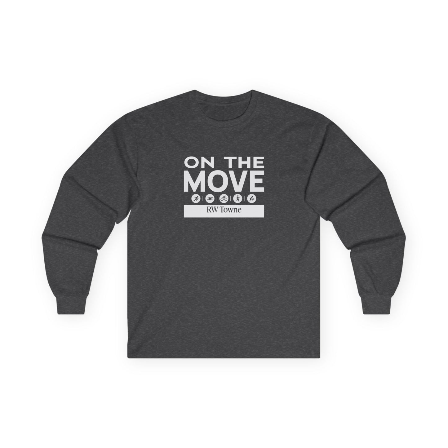 On The Move - Long Sleeve Cotton Tee (4 colors)
