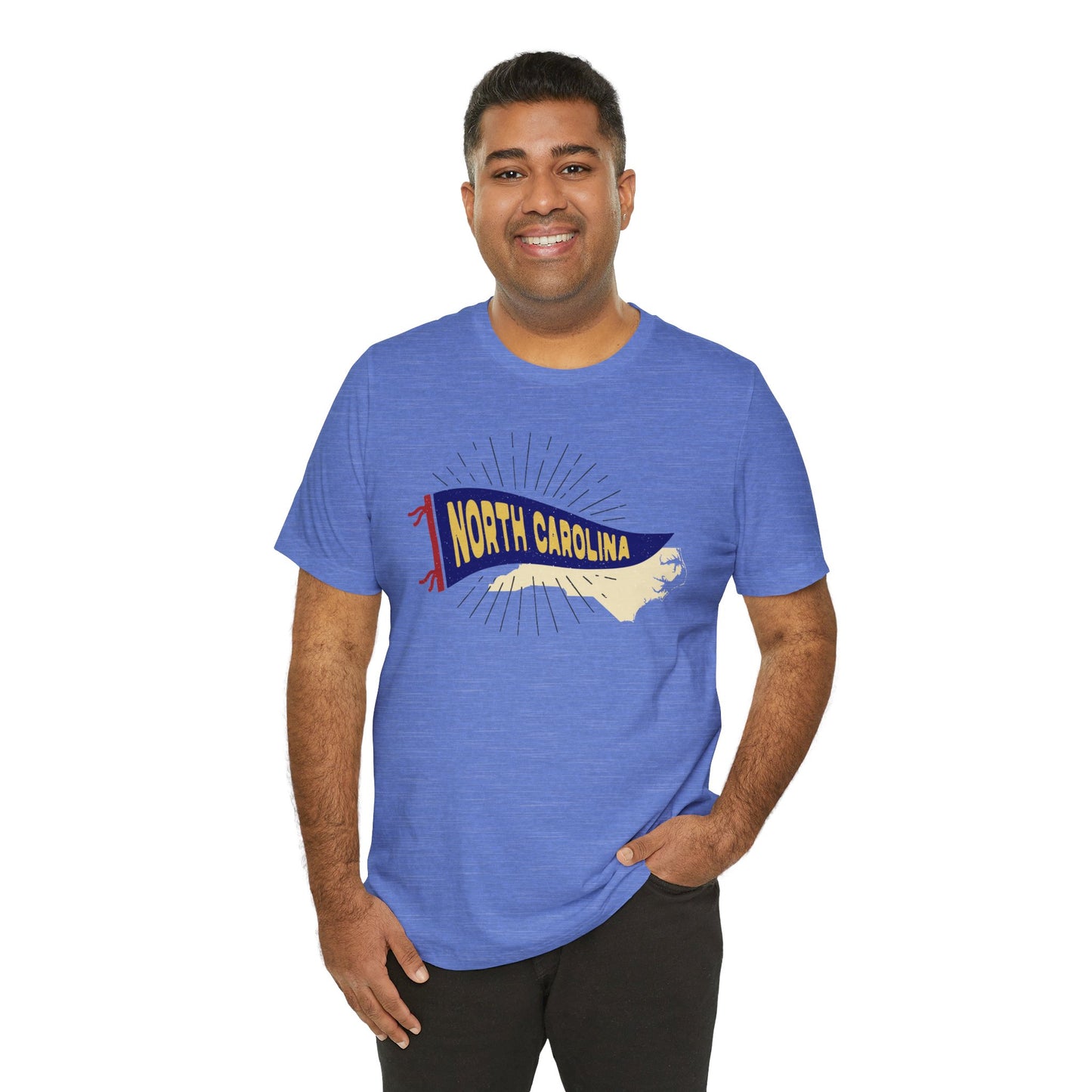 NC Pennant Flag - Unisex Tee (5 colors)