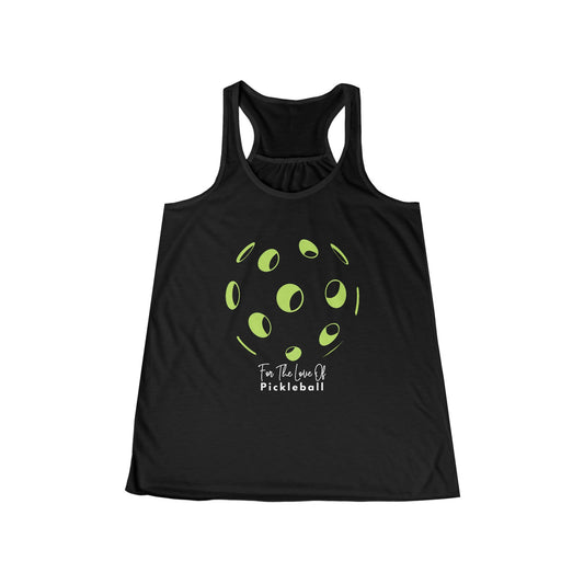 The Pickleball - Women's Flowy Racerback Tank