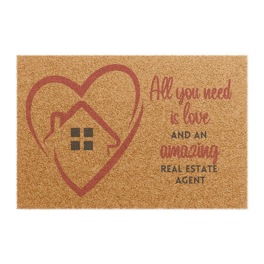 All You Need Is Love & An Amazing Real Estate Agent - Doormat