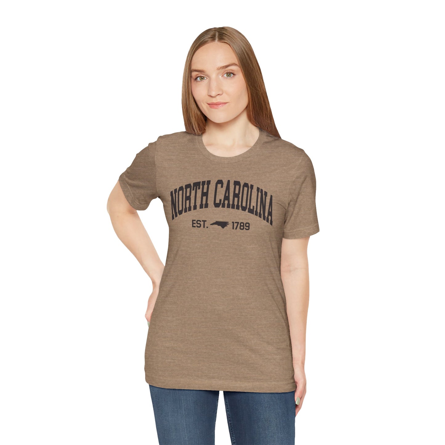 North Carolina est. 1789 - Unisex Tee (6 colors)