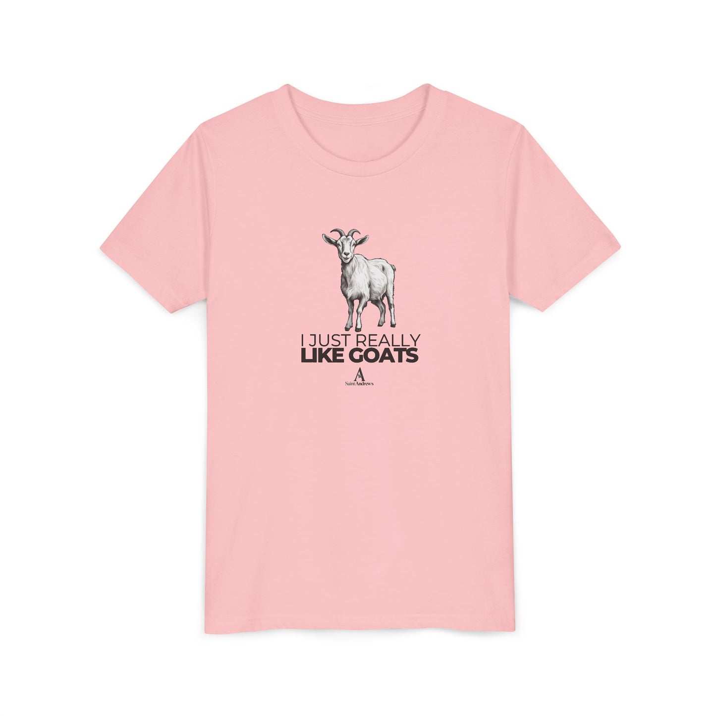 Saint Andrew's - I Like Goats (Youth) Short Sleeve Tee (5 colors)