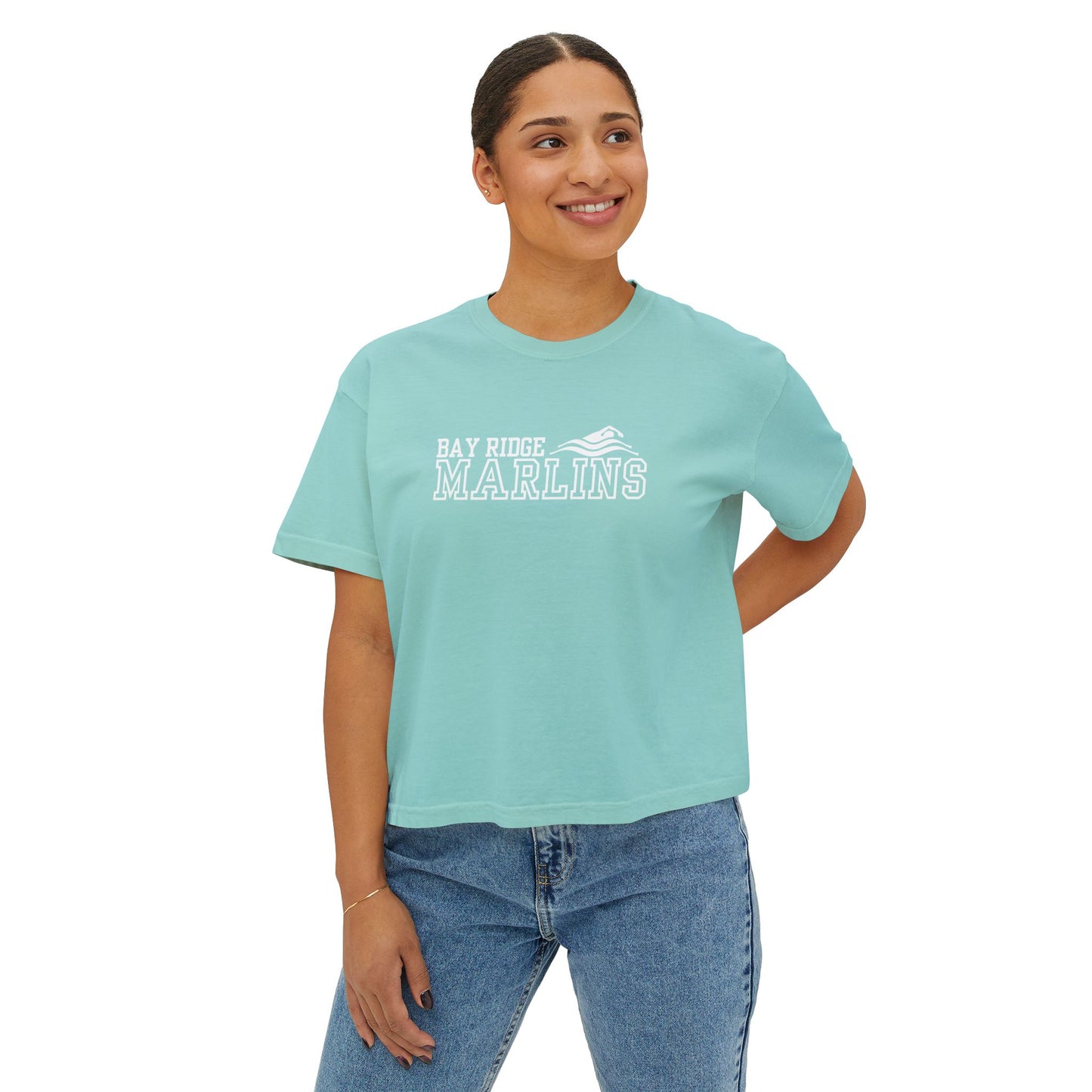 Marlins - Women's Boxy Tee