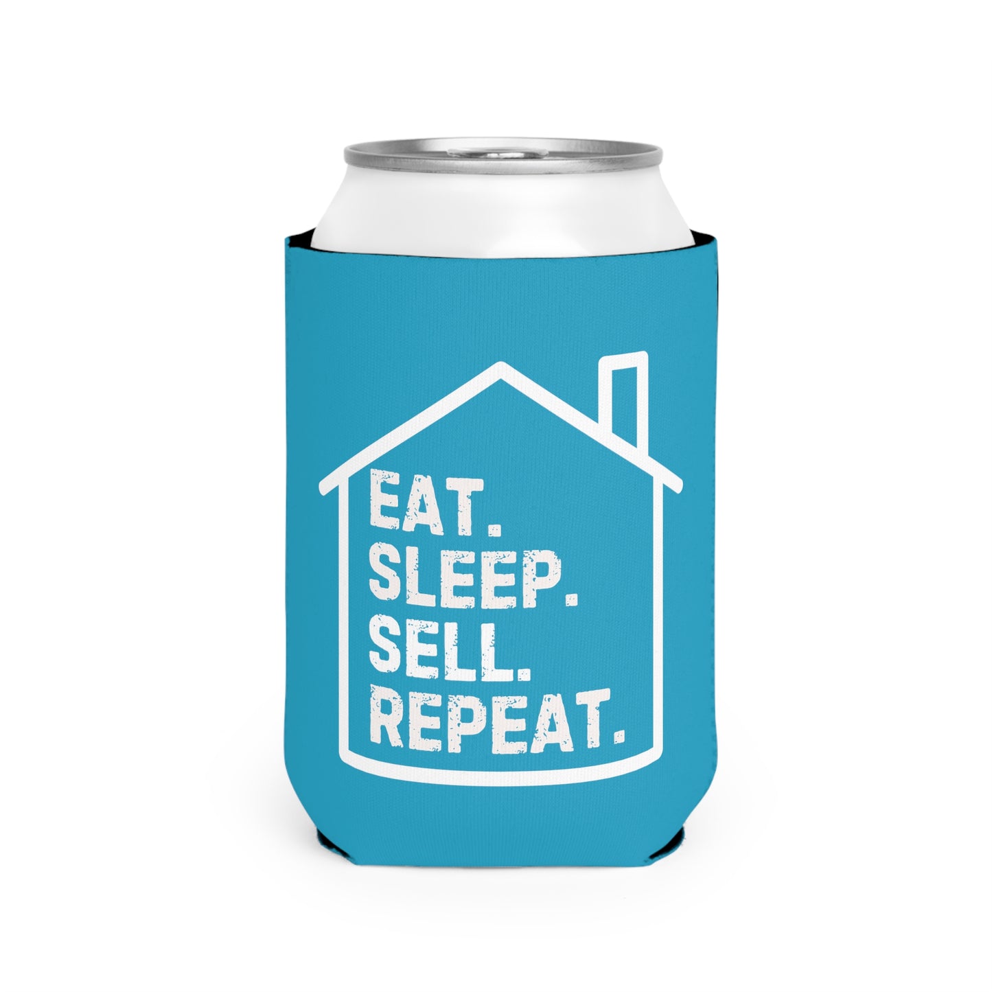 Eat. Sleep. Sell. Repeat. - Koozie