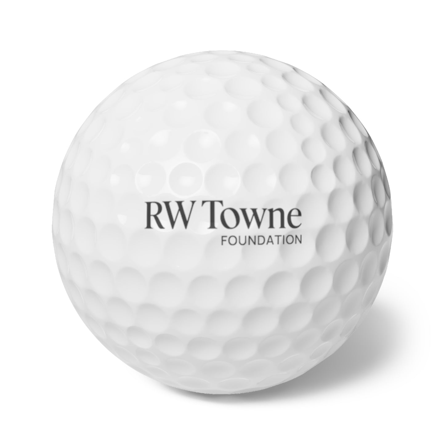 RW Towne Foundation - Golf Balls, 6pcs