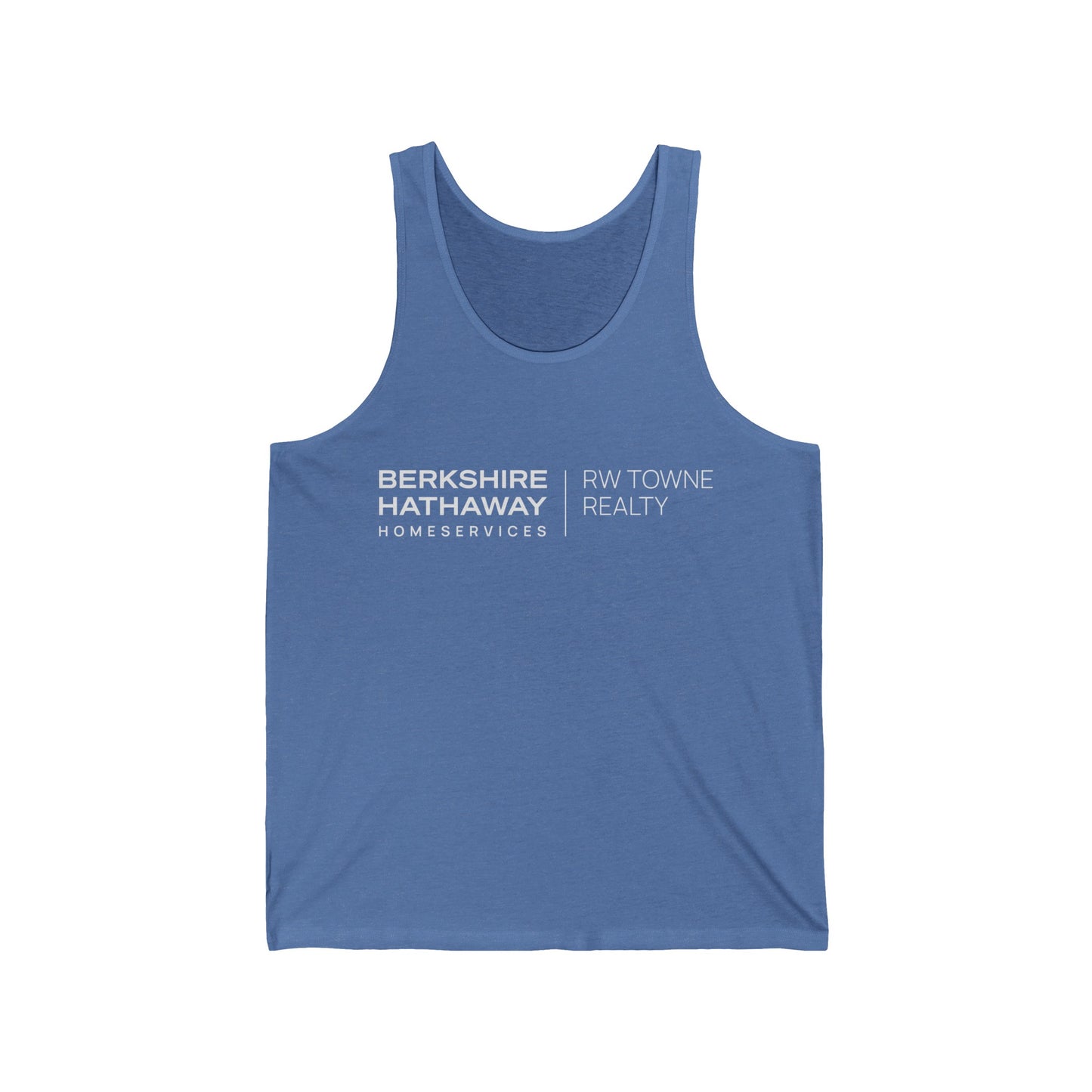 BHHS RW Towne Unisex Jersey Tank (6 colors)