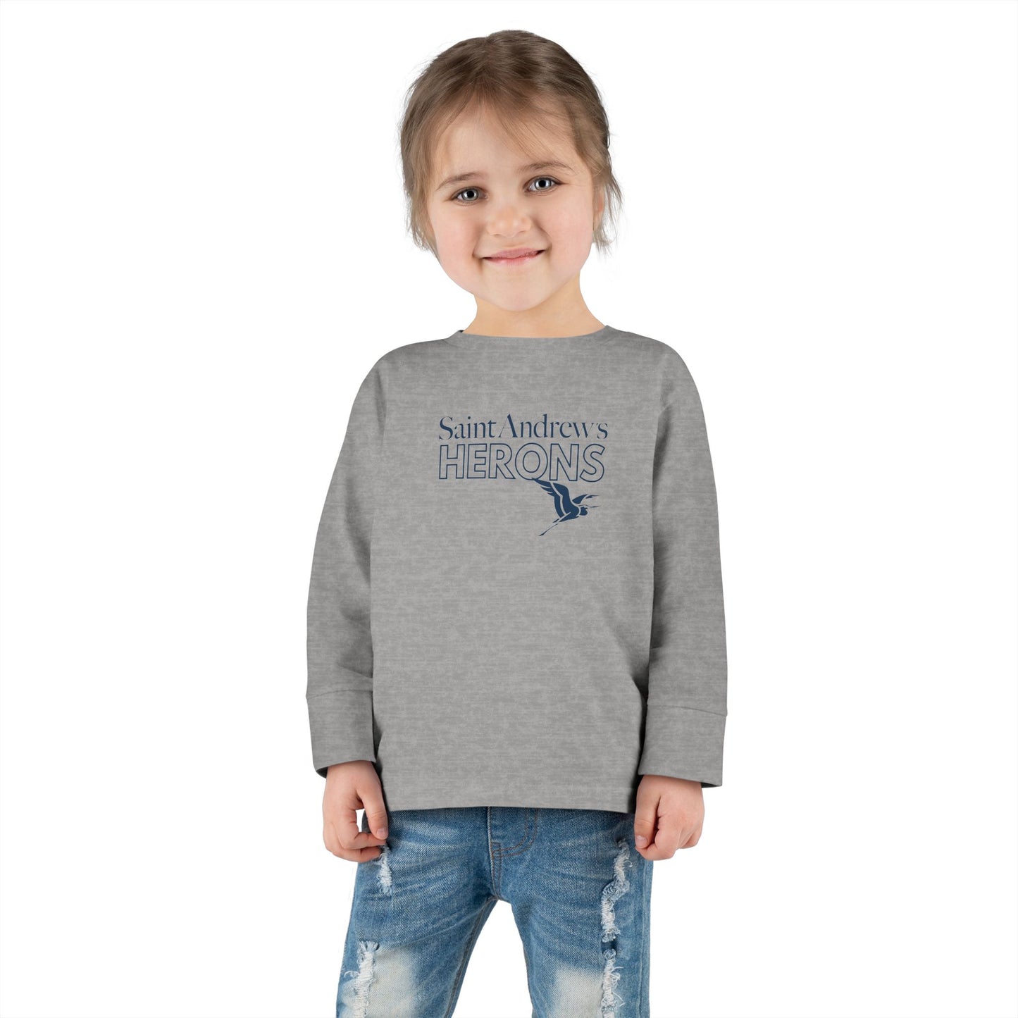 Saint Andrew's - (Toddler) Herons Long Sleeve Tee