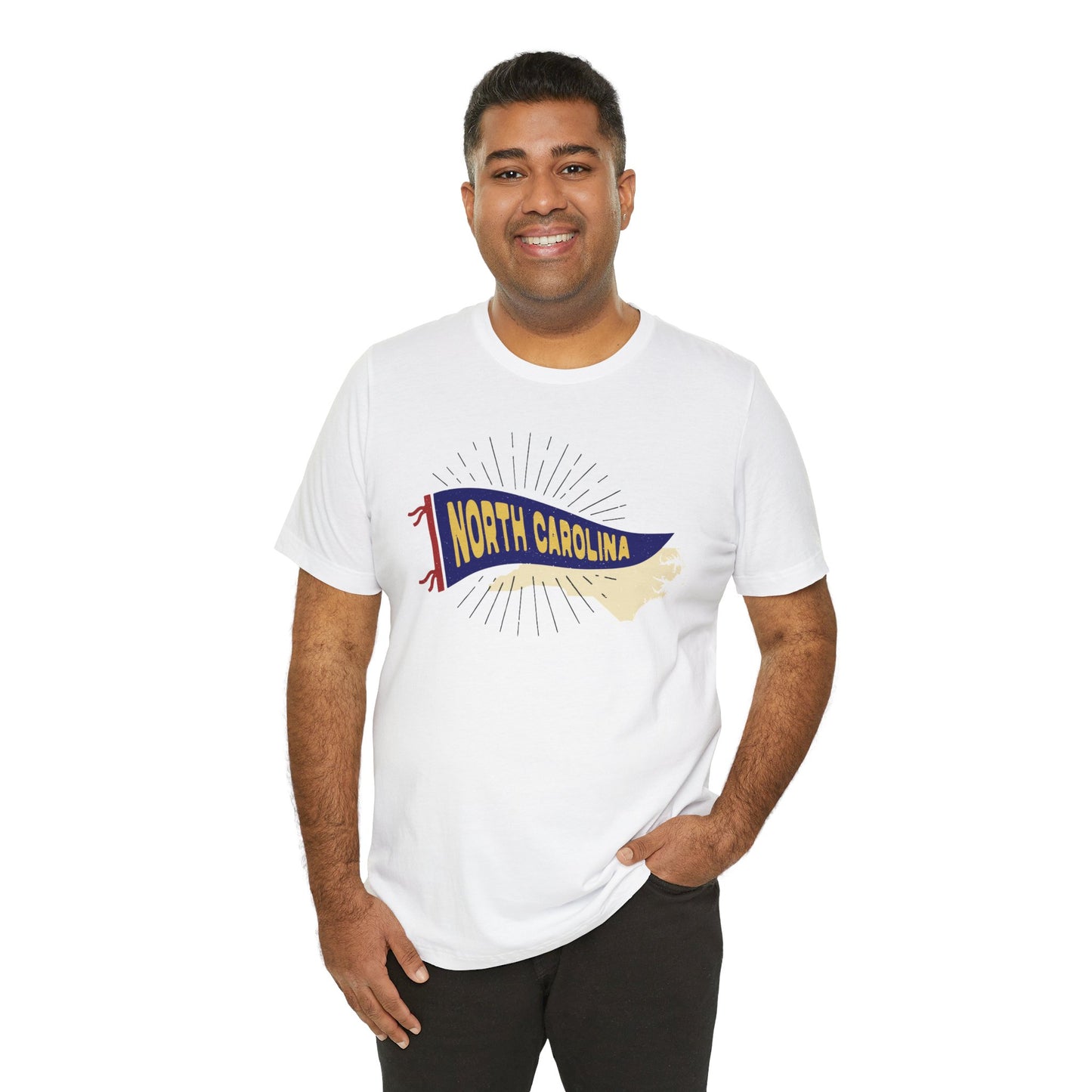 NC Pennant Flag - Unisex Tee (5 colors)