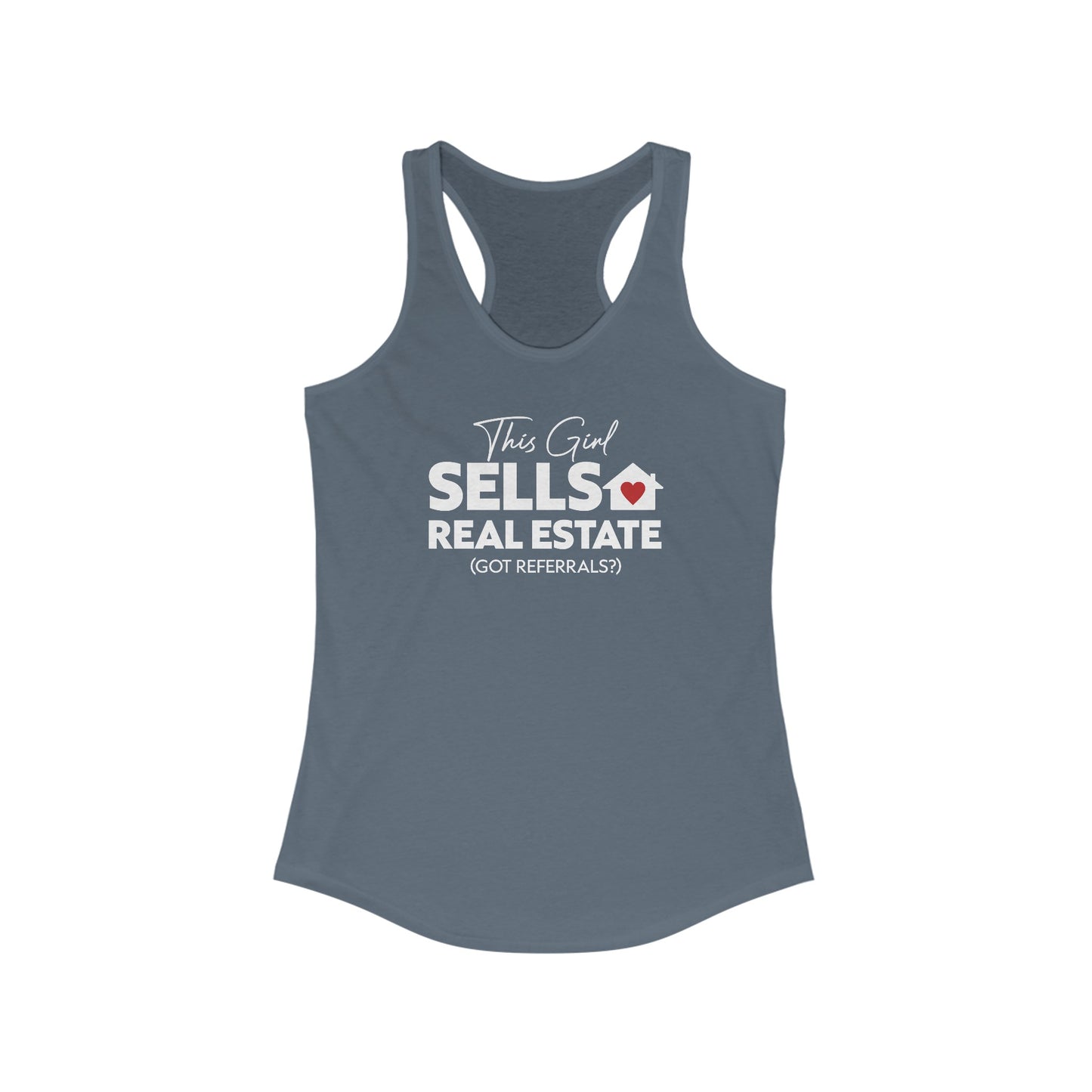 This Girl Sells Real Estate - Women's Racerback Tank (3 colors)