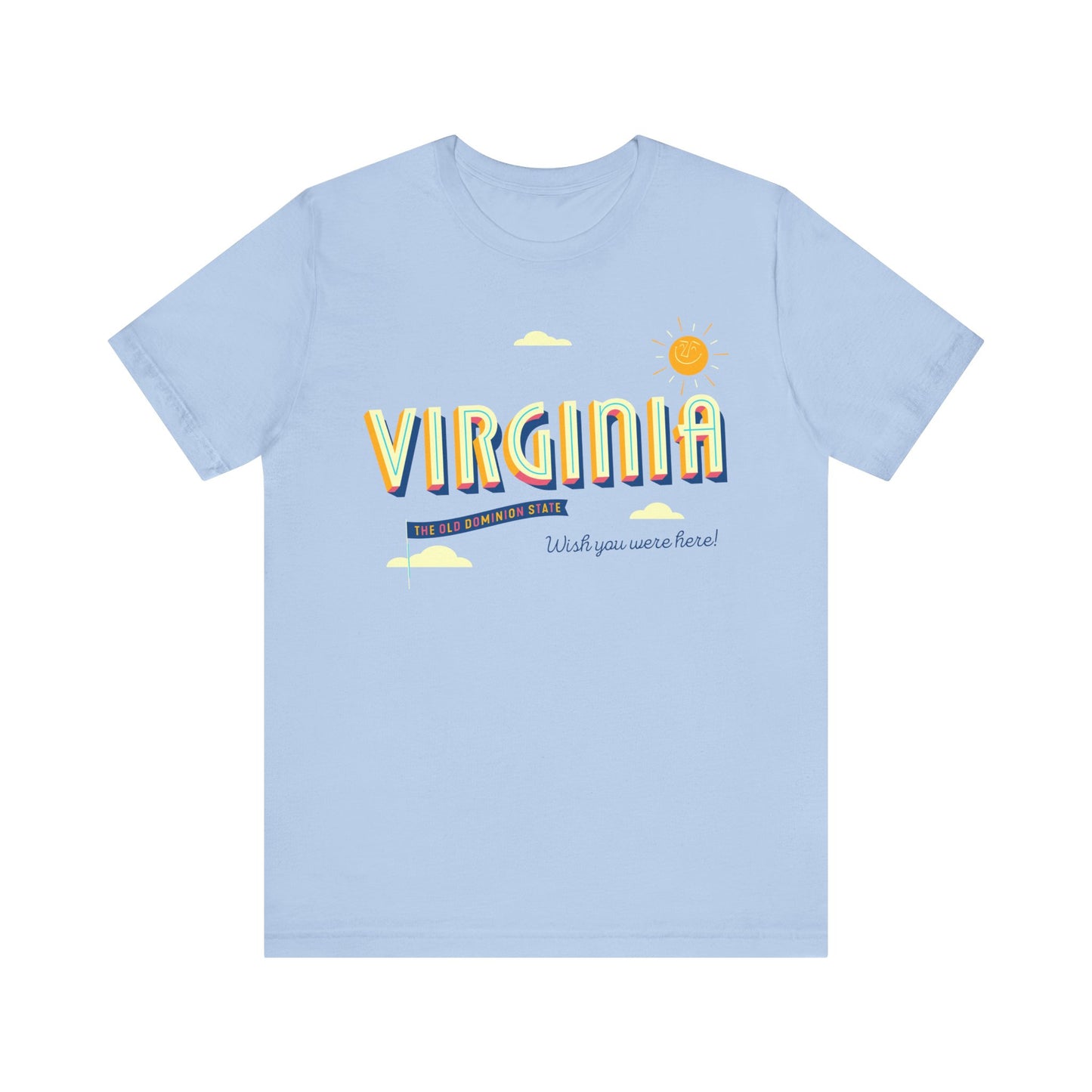 Virginia, The Old Dominion State - Unisex Tee (4 colors)