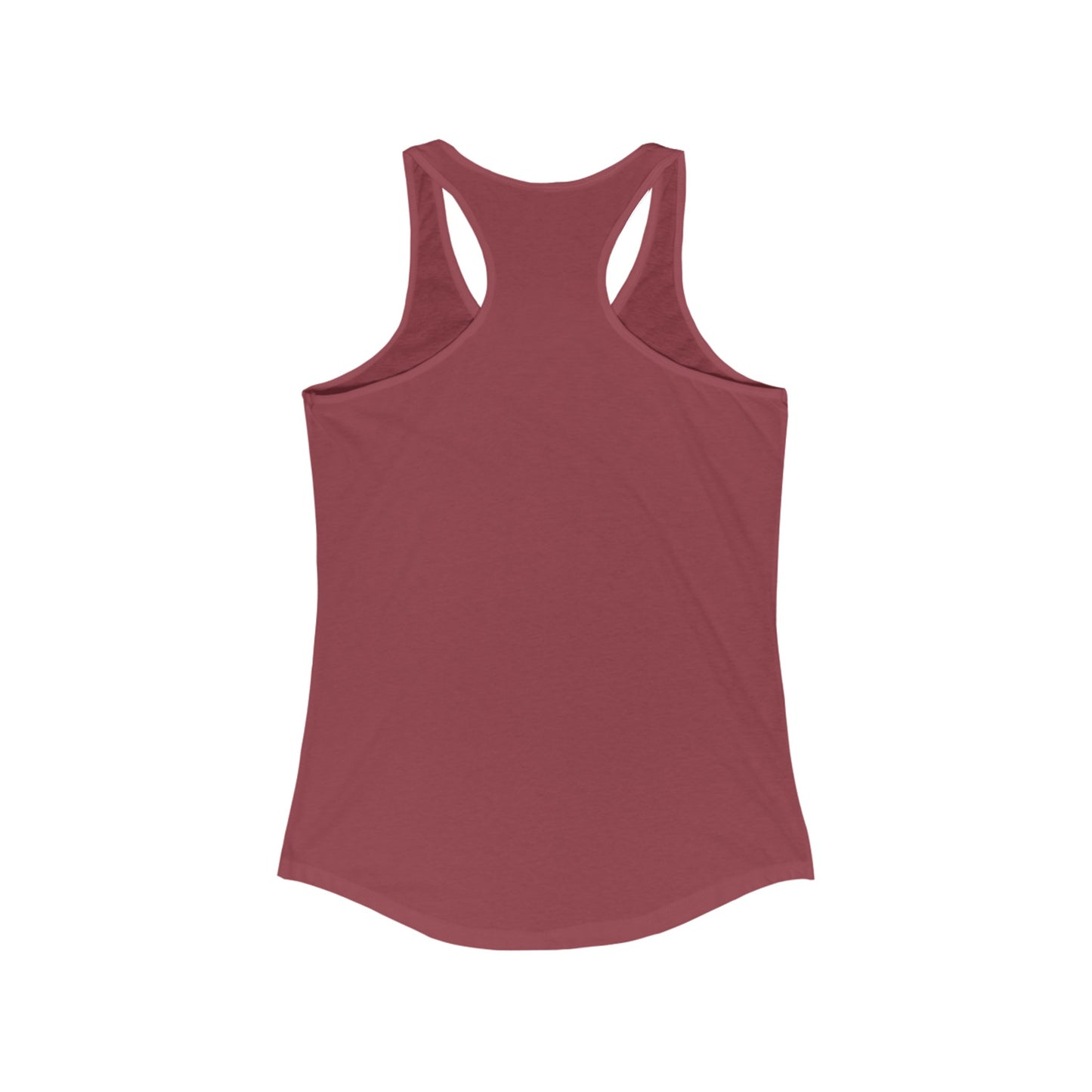 Meet you at the pickleball court - Women's Fitted Racerback Tank