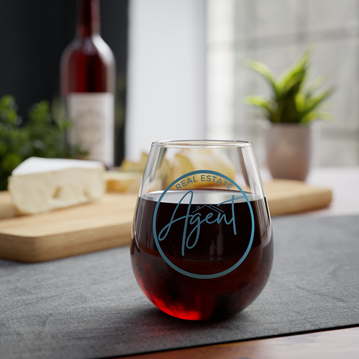 Cheers! - Stemless Wine Glass