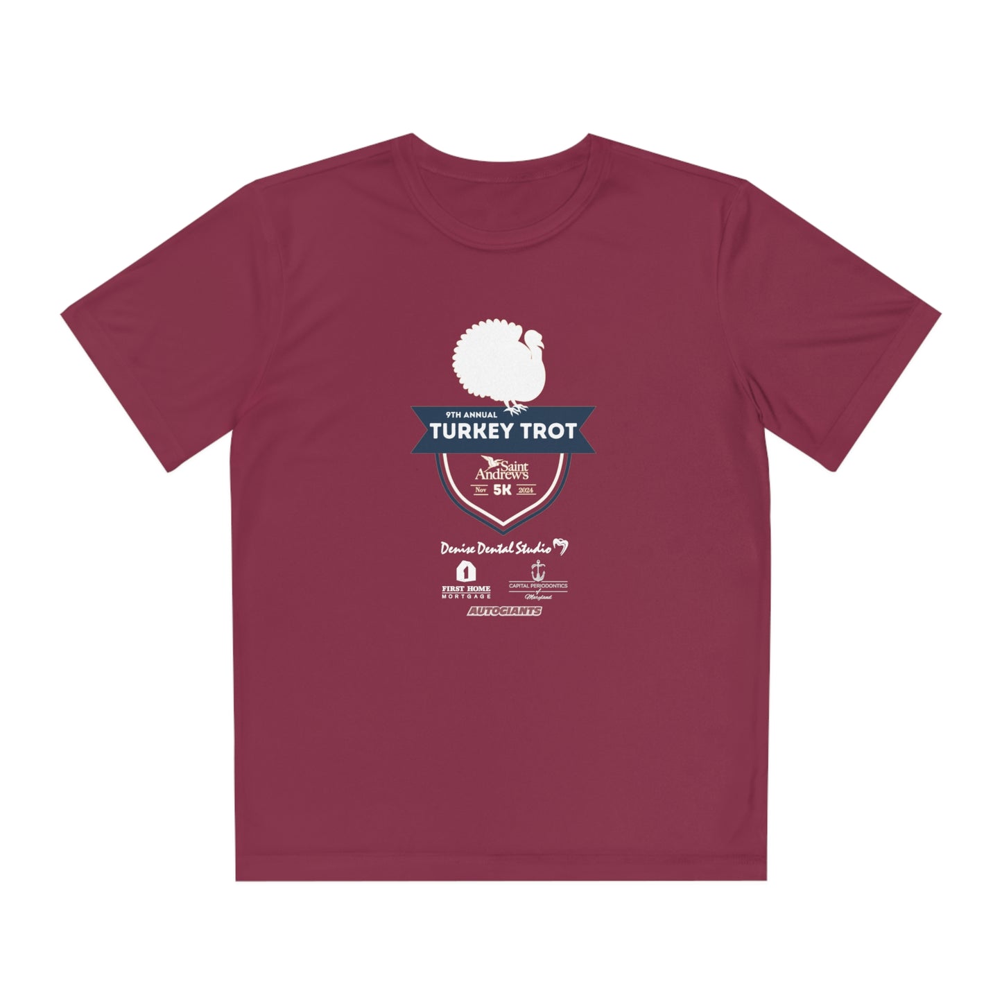 Saint Andrew's - 2024 Turkey Trot - Youth Tee