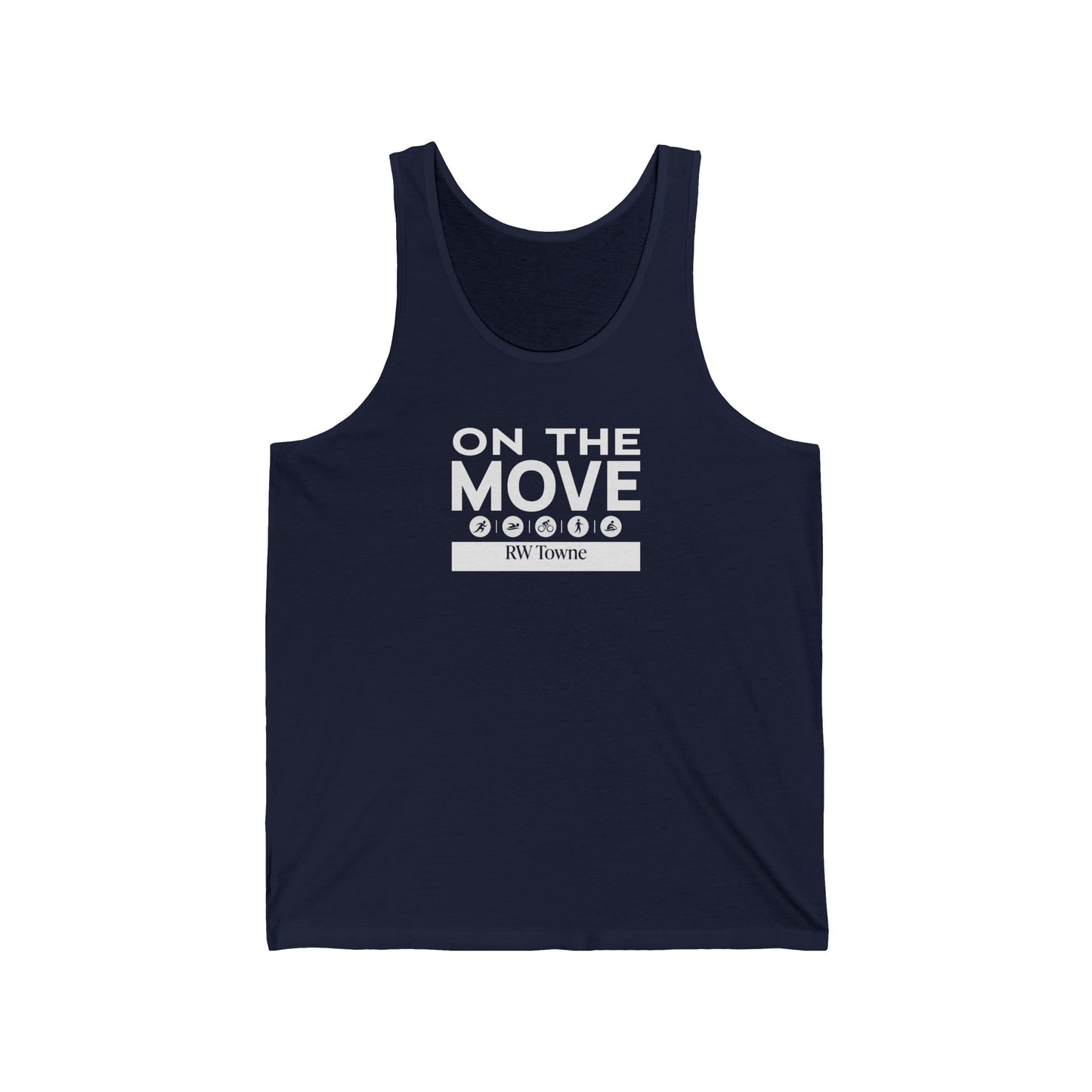 On The Move - Unisex Jersey Tank