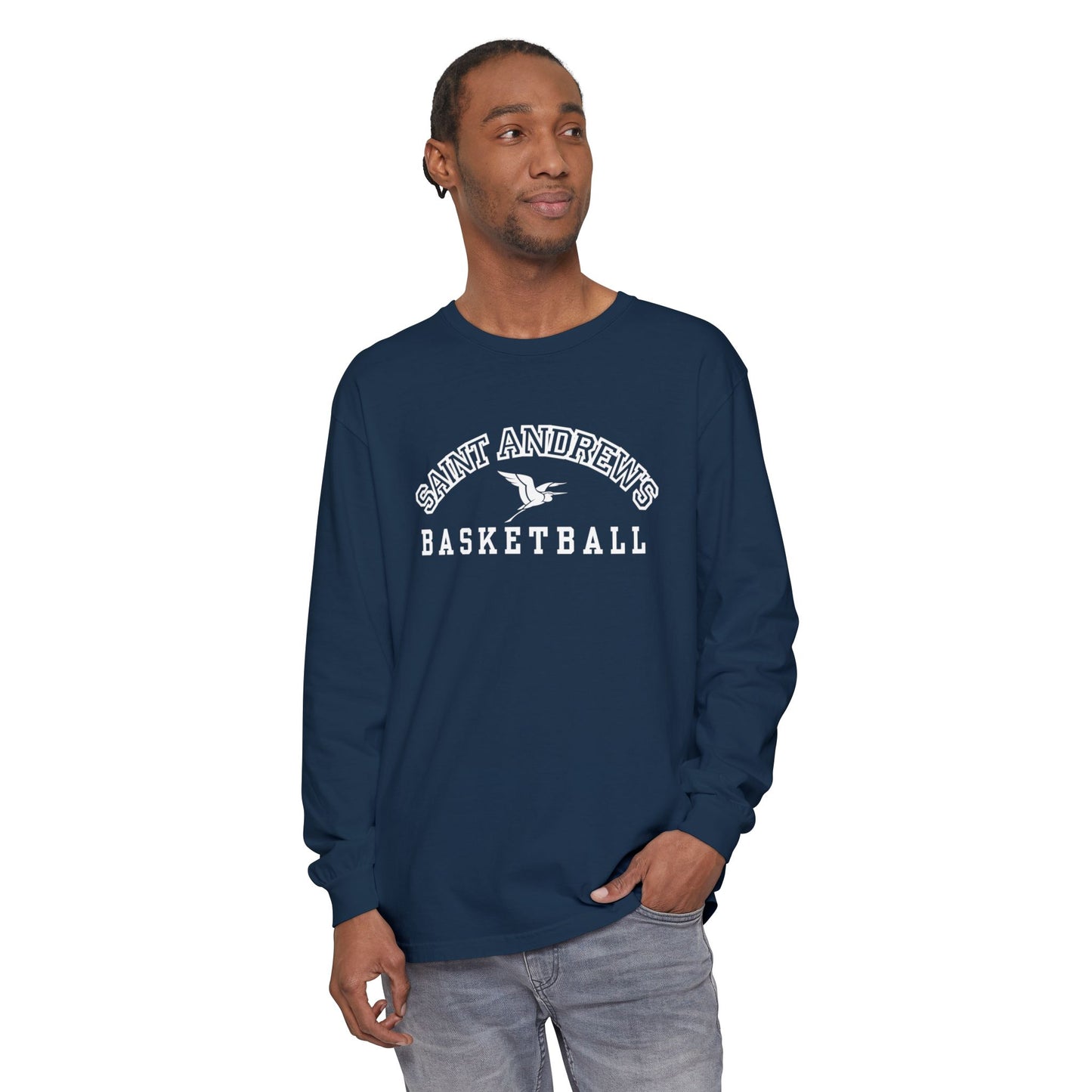 Saint Andrew's - Basketball Long Sleeve Tee (3 colors)