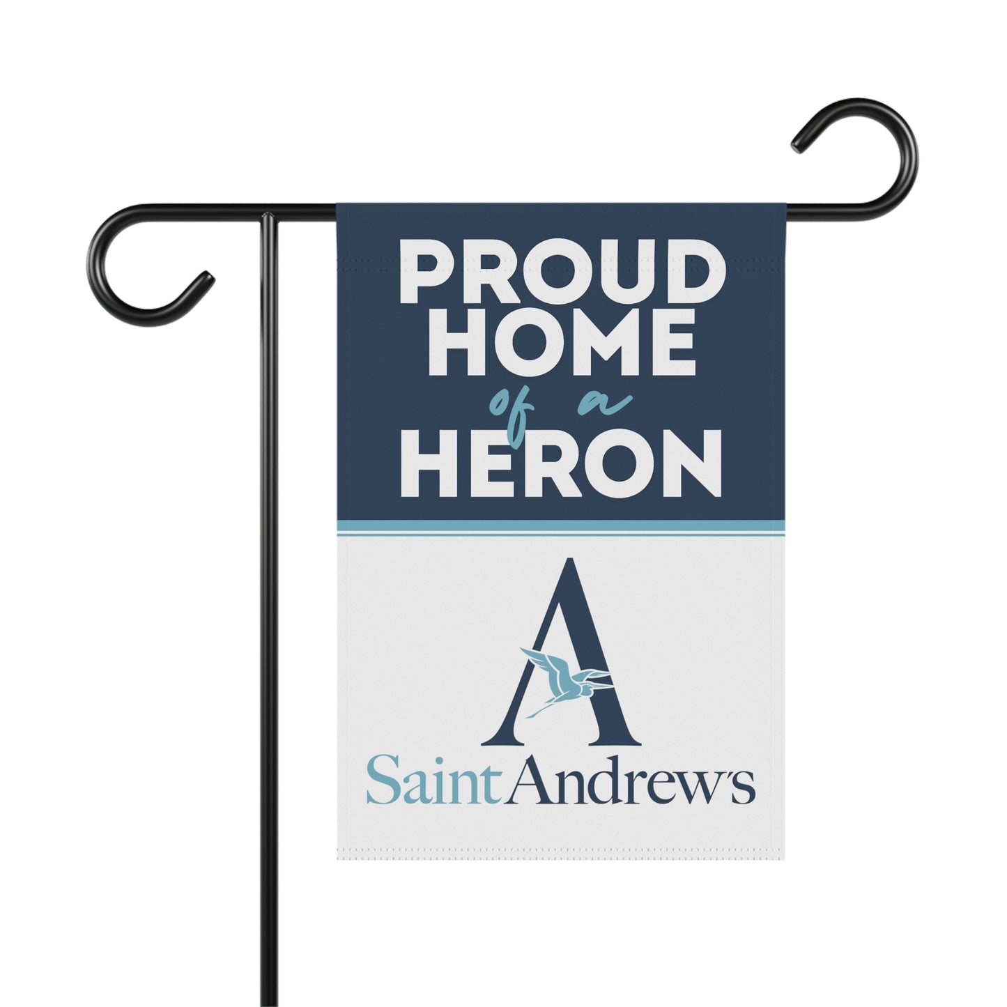 Proud Home of a Heron - Garden Flag