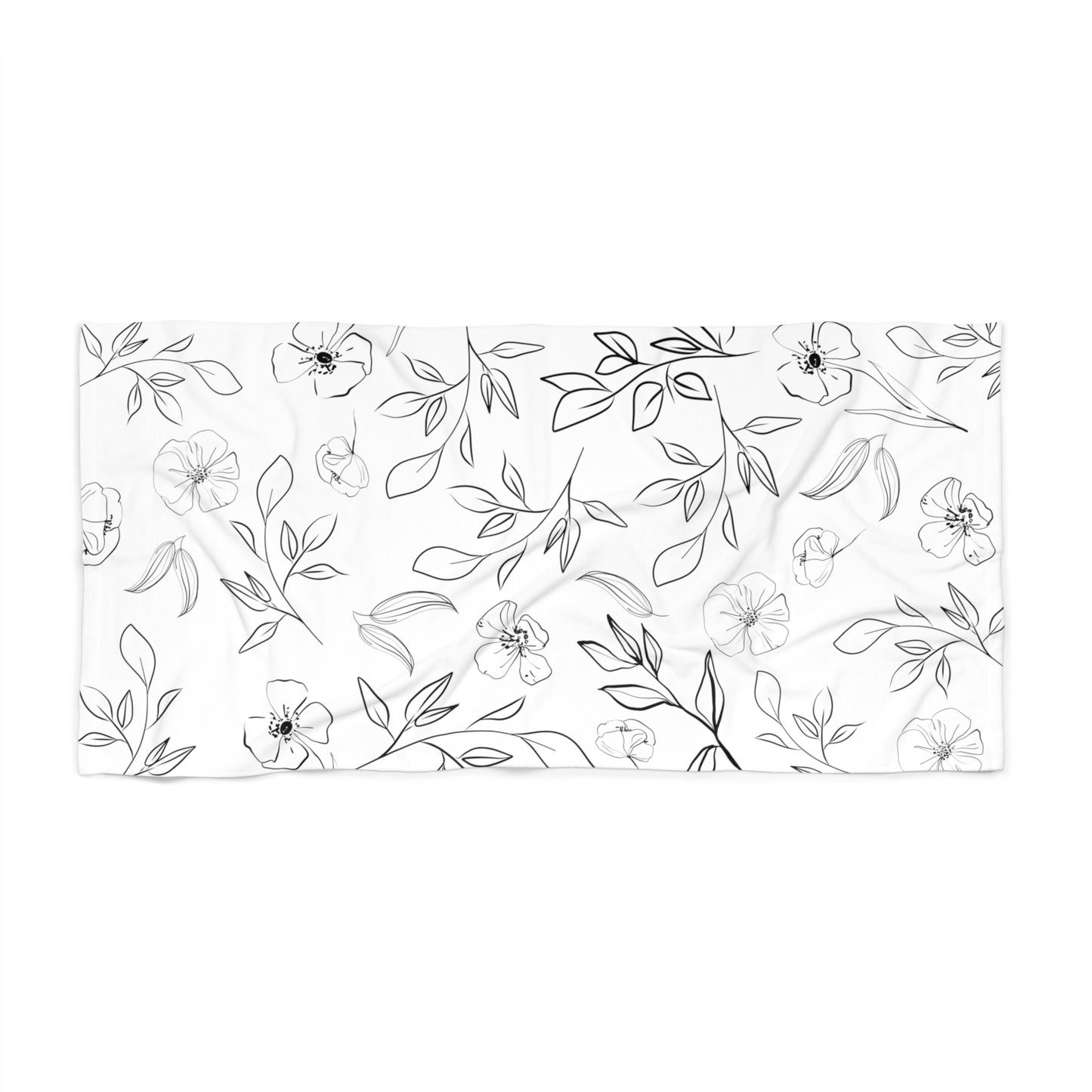 Floral - Beach Towel