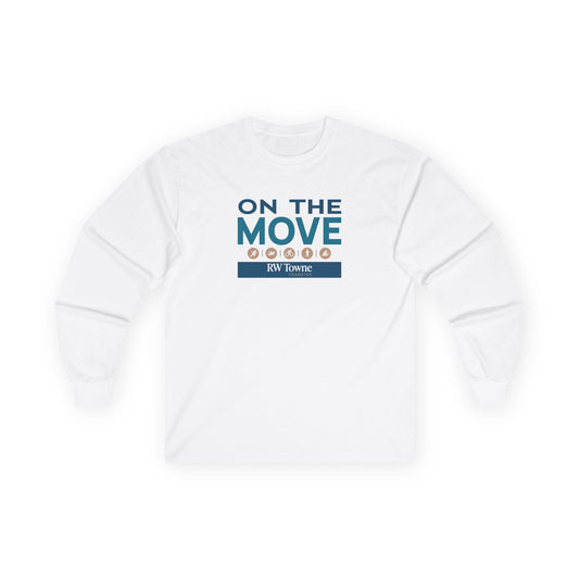 On The Move - Long Sleeve Cotton Tee (4 colors)