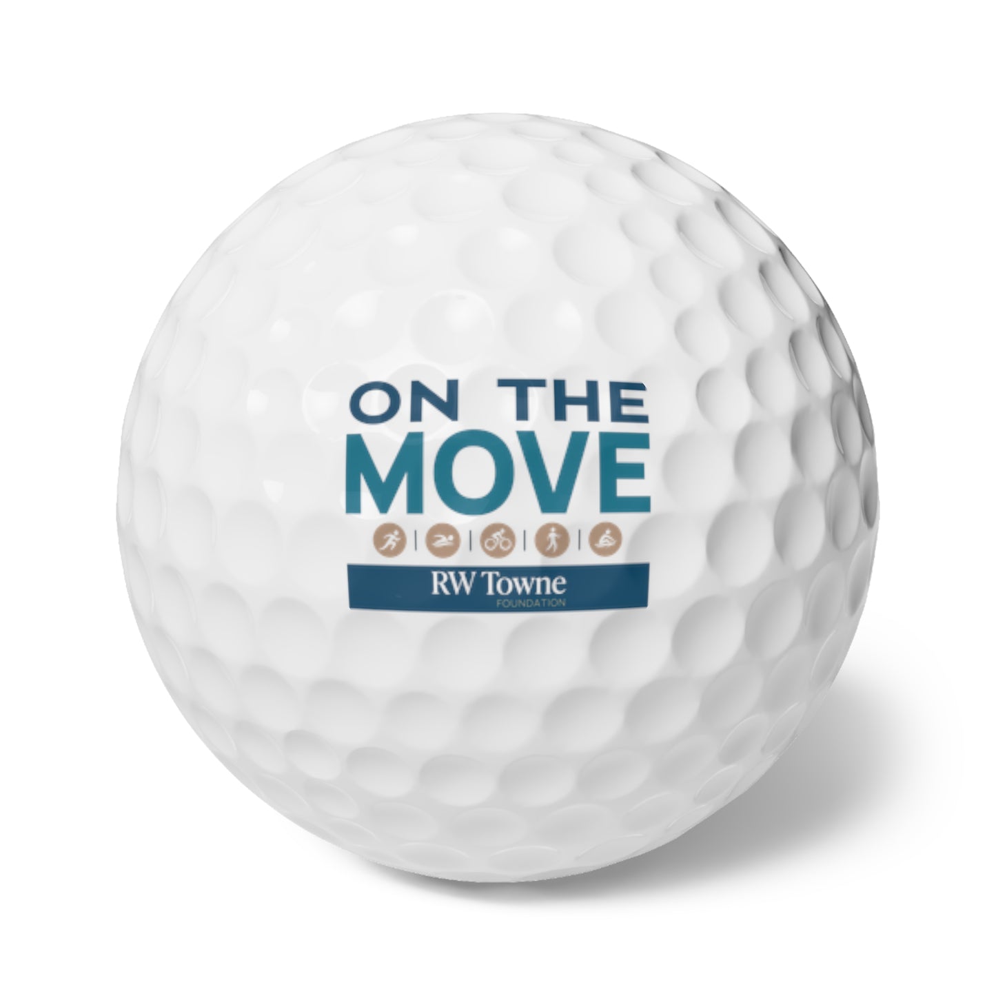 On The Move - Golf Balls, 6pcs