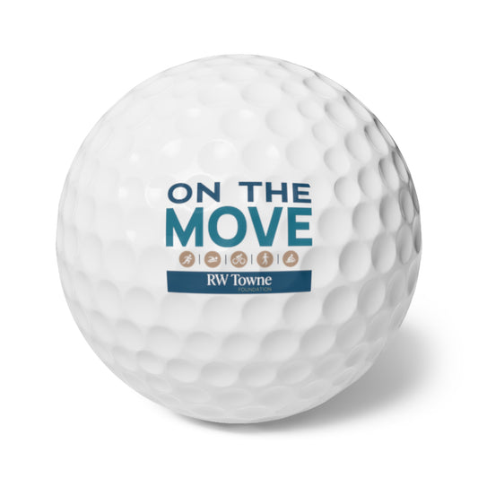 On The Move - Golf Balls, 6pcs