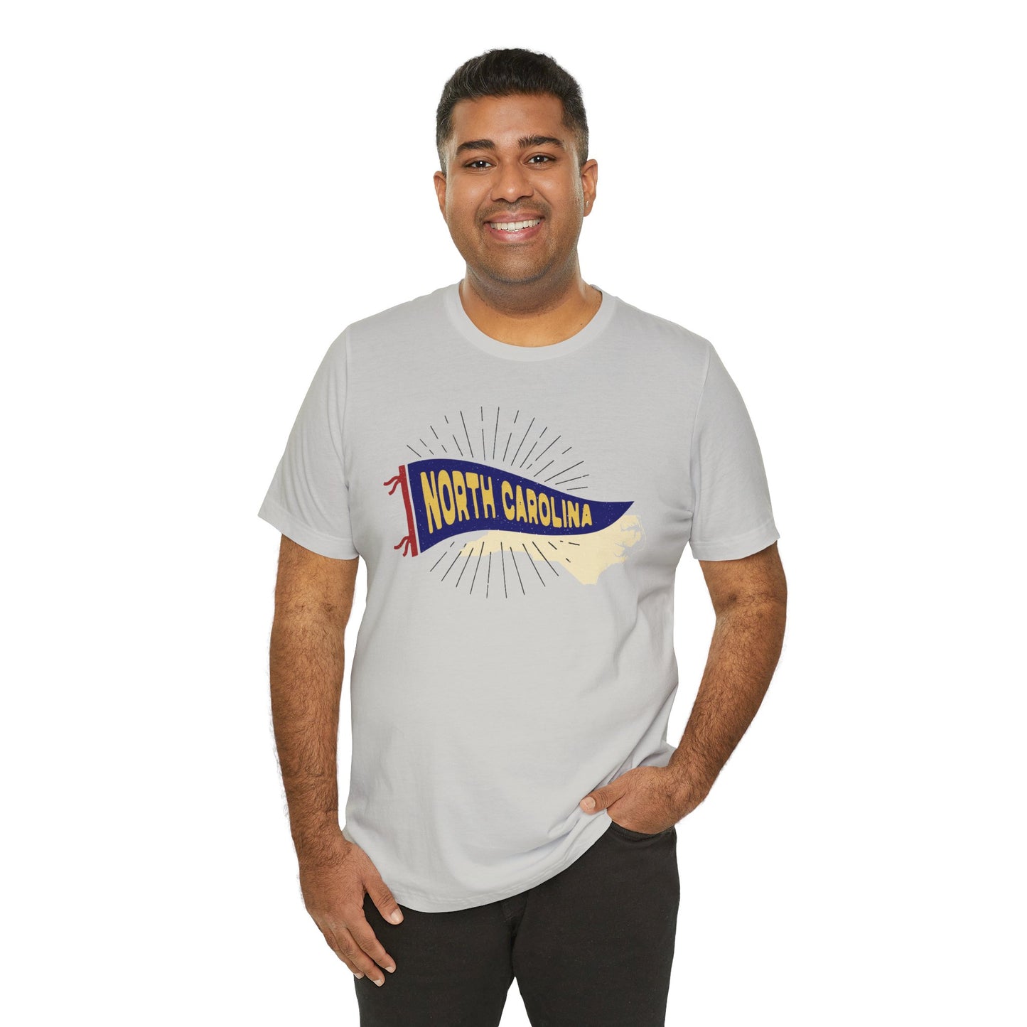 NC Pennant Flag - Unisex Tee (5 colors)