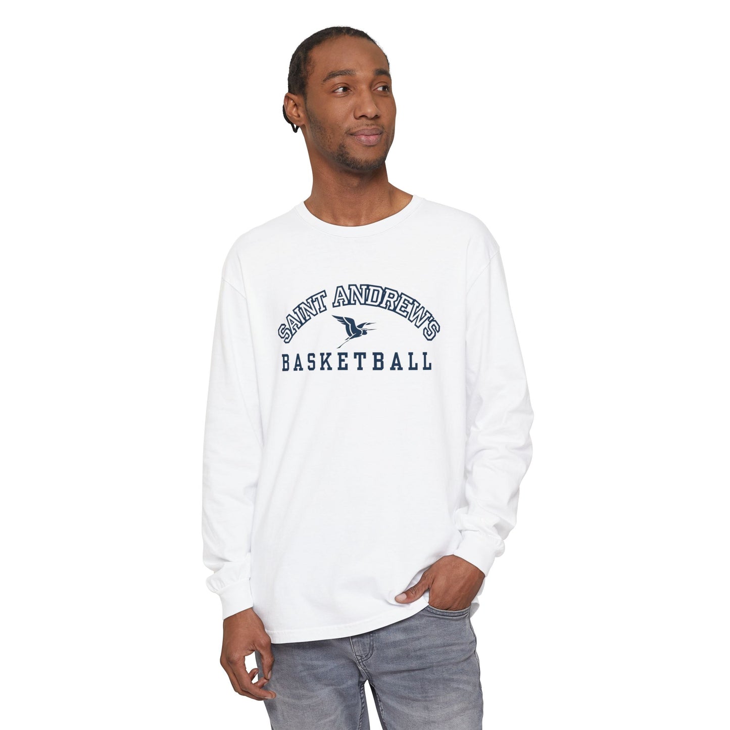 Saint Andrew's - Basketball Long Sleeve Tee (3 colors)
