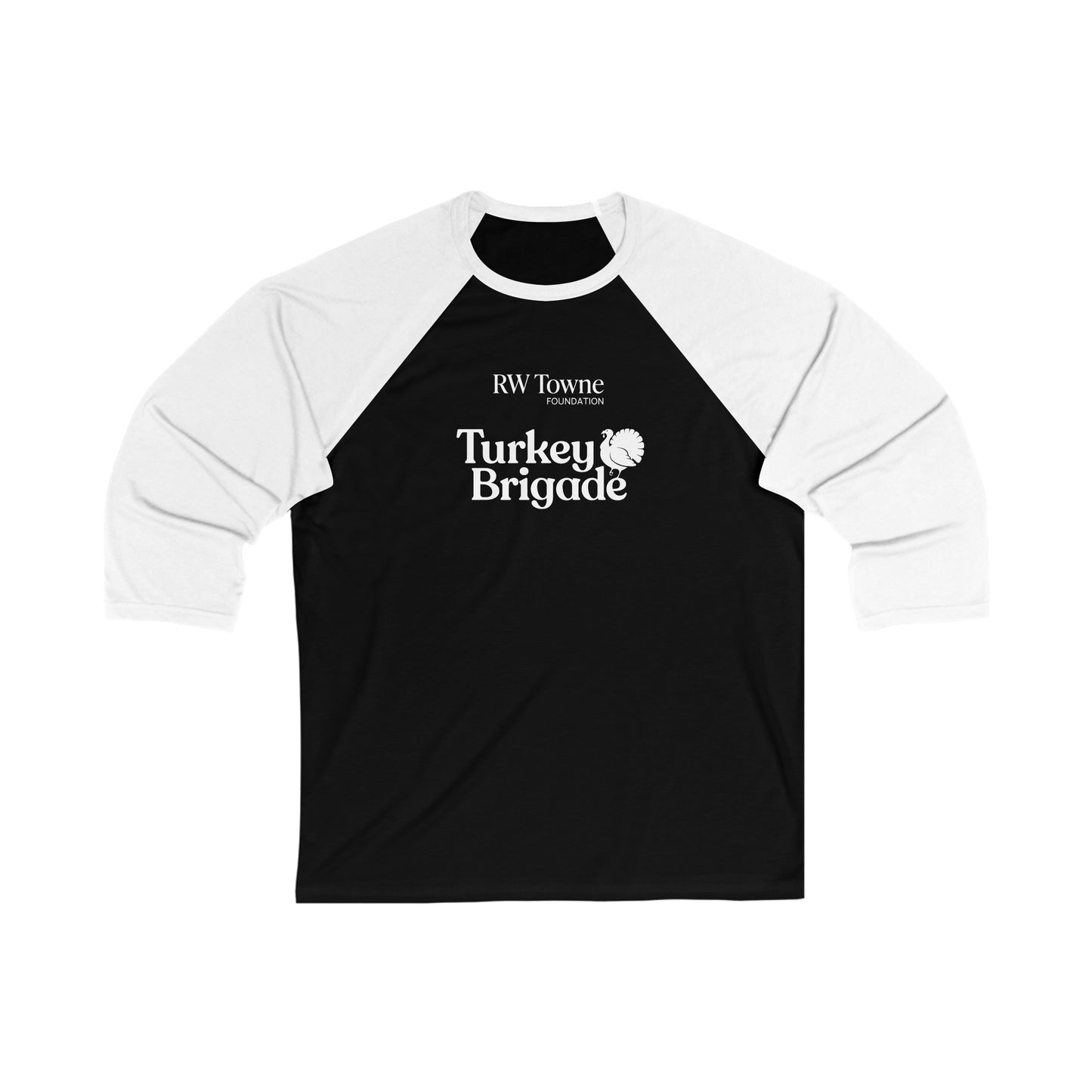 Turkey Brigade - Unisex 3\4 Sleeve Baseball Tee (2 options)