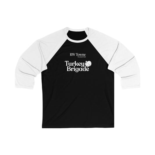 Turkey Brigade - Unisex 3\4 Sleeve Baseball Tee (2 options)