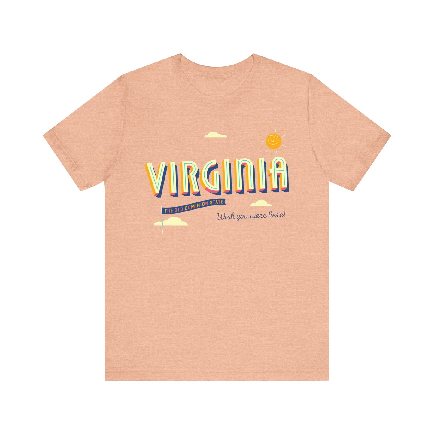 Virginia, The Old Dominion State - Unisex Tee (4 colors)