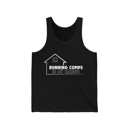 Running Comps is my Cardio - Unisex Jersey Tank (3 colors)