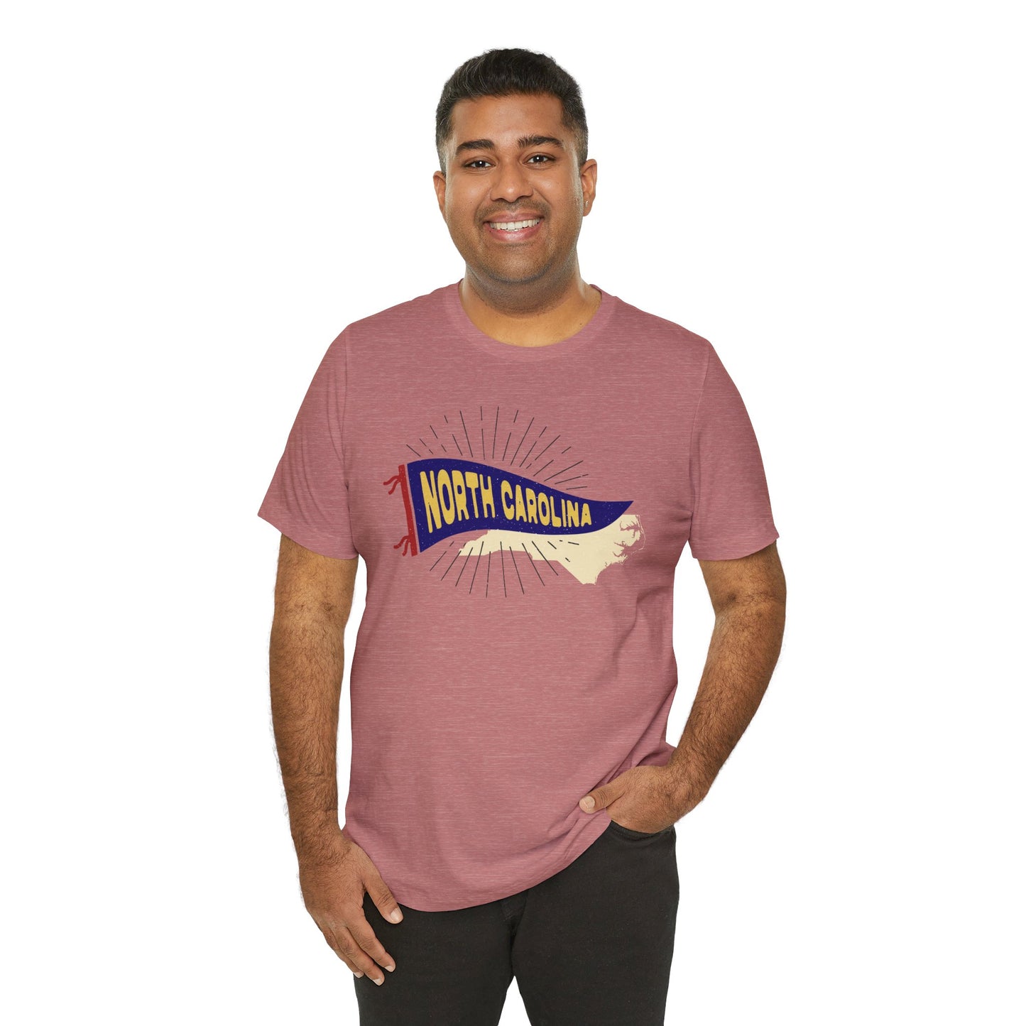 NC Pennant Flag - Unisex Tee (5 colors)