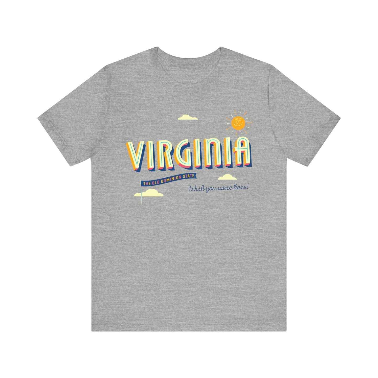 Virginia, The Old Dominion State - Unisex Tee (4 colors)