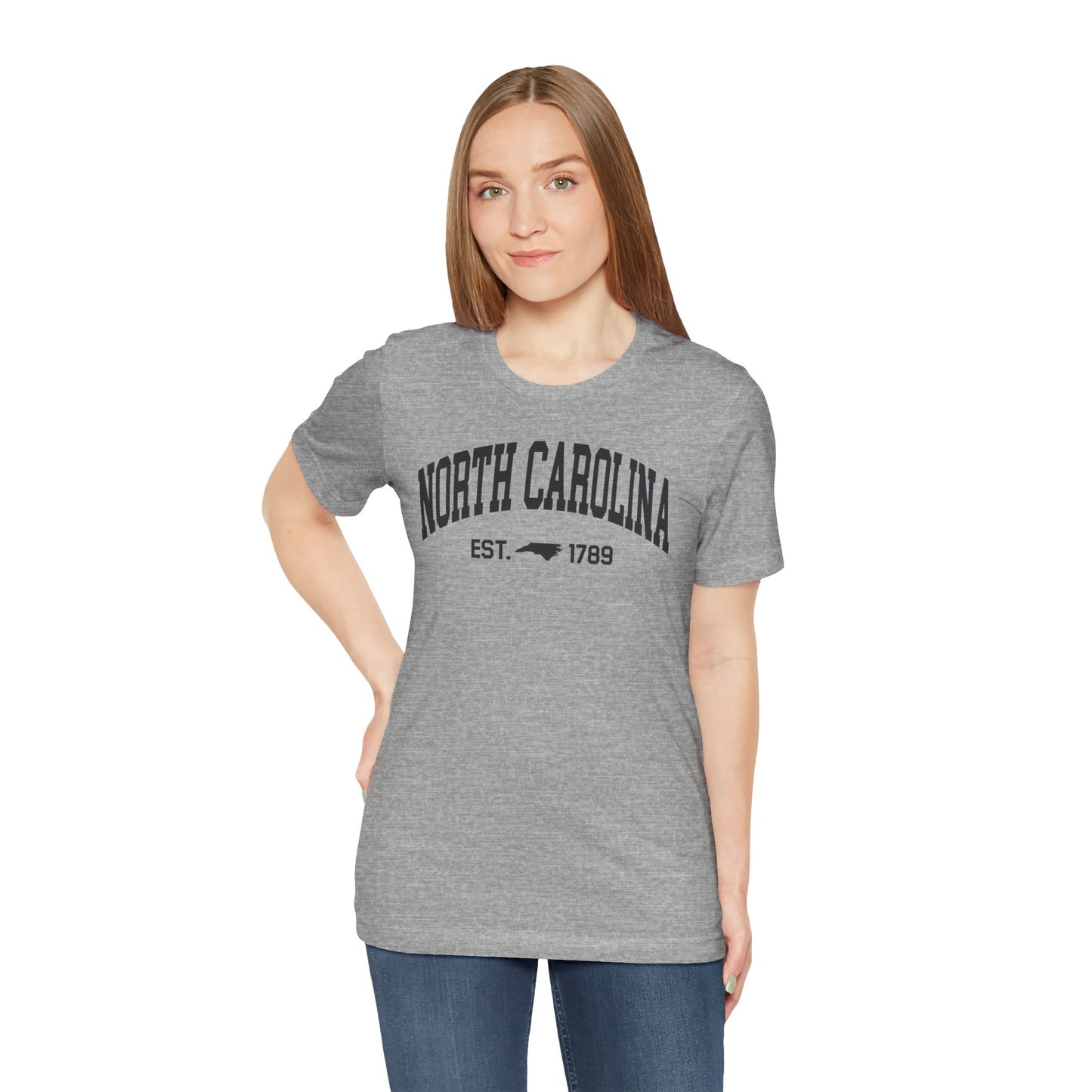 North Carolina est. 1789 - Unisex Tee (6 colors)