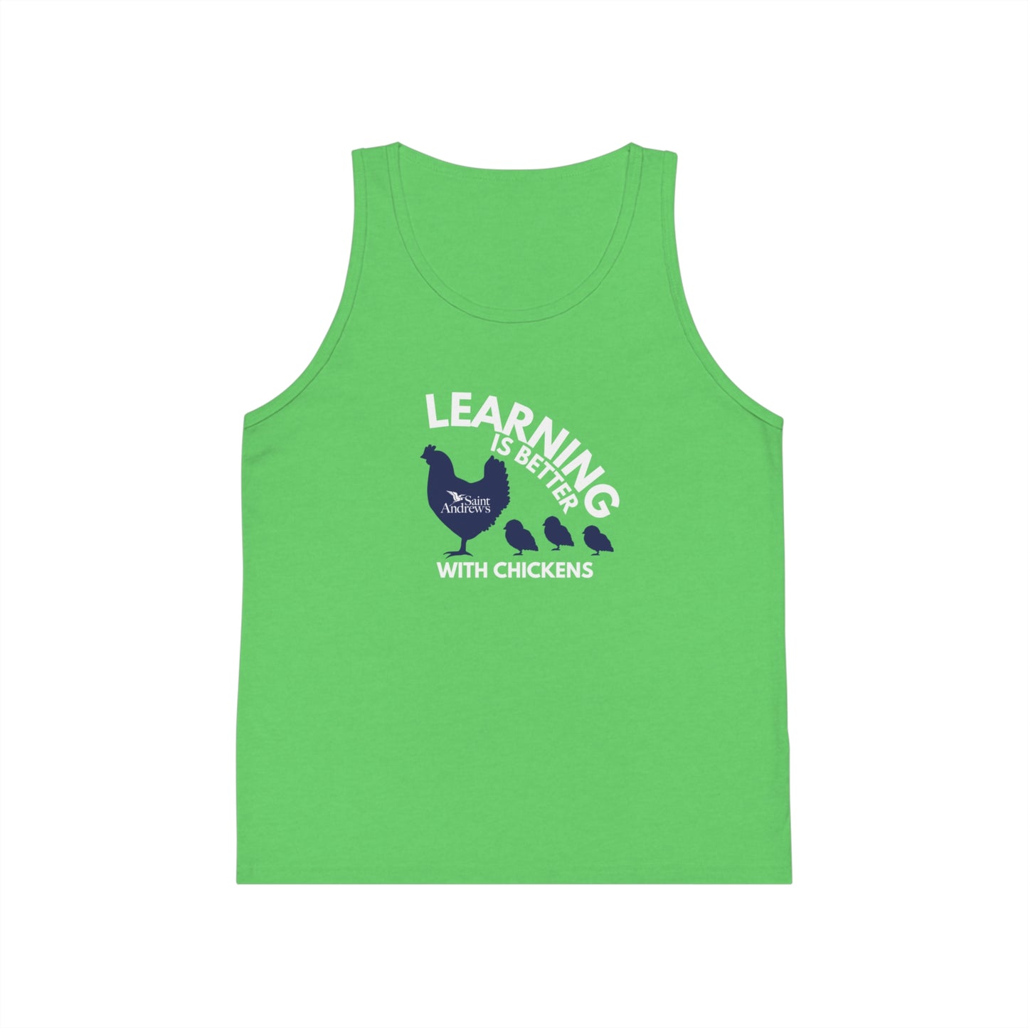 Saint Andrew's - CHICKENS (Youth) Tank Top (3 colors)
